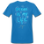 Ocean  is my life Männer Bio-T-Shirt - Pfauenblau