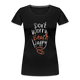 Dont  worry Beach happy Frauen Premium Bio T-Shirt