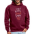 Dont worry Beach happy Unisex Hoodie - Bordeaux