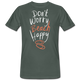 Dont worry Beach happy Männer Bio-T-Shirt