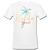 Florida Beach Männer Bio-T-Shirt - Weiß