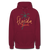 Florida Beach Unisex Hoodie - Bordeaux