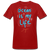 Ocean  is my life Männer Bio-T-Shirt - Dunkelrot