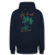 Palm Beach Unisex Hoodie - Navy