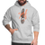 Surf more Unisex Hoodie - Hellgrau meliert