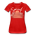 Sunset beautiful Frauen Premium Bio T-Shirt - Rot