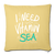 I need Vitamin Sea Sofakissen mit Füllung 44 x 44 cm - Hellgelb