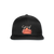 Sunset Snapback Cap - Schwarz/Schwarz