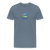 Sundowner Männer Premium T-Shirt - Blaugrau