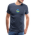 Sundowner Männer Premium T-Shirt - Blau meliert