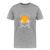 Palm Beach Männer Premium T-Shirt - Grau meliert