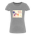 Hello Summer Frauen Premium Bio T-Shirt - Grau meliert