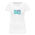 Beach Happy Frauen Premium Bio T-Shirt - weiß