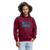 Beach Happy Unisex Hoodie - Bordeaux